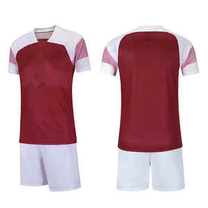 Uniforme de Fútbol Más Vendido, Ligero, Manga Corta, Cuello Redondo, 100% Poliéster, Absorbe la Humedad, Impresión Sublimada, para Adultos, para Todas las Temporadas - Product Image 5
