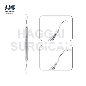 ชุดเครื่องมือขูดหินปูนโรคปริทันต์ Gracey Curette สำหรับการเตรียมรากฟันและขูดหินปูนใต้เหงือก จำนวน 7 ชิ้น ด้ามจับแบบกลวง ได้รับมาตรฐาน CE ISO - Product Image 4