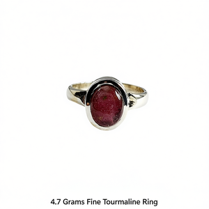 Bague en tourmaline fine de 4,7 grammes - Product Image 2