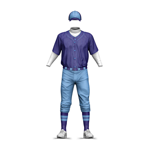 OEM Wholesale Custom Printed Unisex Baseball Uniform Set with Custom Logo & Team Name Breathable Plus Size Polyester Low Price - Product Image 5