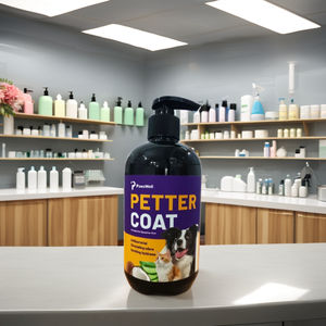 Petavit sampo anjing & kucing 500mL, Pelembab penghilang bau pelembap mantel halus/halus mudah dibersihkan proteksi kutu & Kutu - Product Image 1