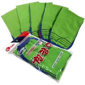 Asciugamano Esfoliante Coreano a Doppia Faccia, Stile Italiano, Confezione da 5 Pezzi - Product Image 1