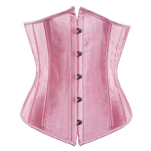 Underbust <b>Corset</b> and Waist Cincher Bustiers <b>Top</b> Workout Shapers Medium Control <b>Leather</b> Plus Size Lingerie S-6XL - Product Image 2