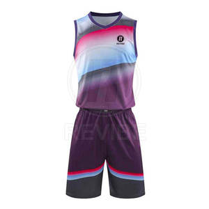 Uniforme de Baloncesto de Diseño Personalizado, 100% Poliéster, Uniforme de Baloncesto Ligero de Alta Calidad - Product Image 2