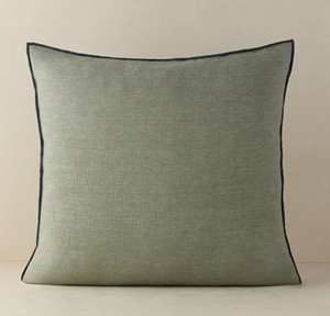 Fundas de Almohada Cuadradas Nórdicas de Lino de Alta Calidad y Lujo, Color Sólido, con Cierre - Product Image 6