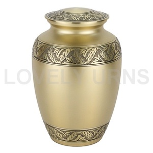 Classic Laurel White American Style Extra <b>Large</b> Cremation <b>Urn</b> Traditional Engraved Band 200 Cubic Inch Capacity for Adult - Product Image 5