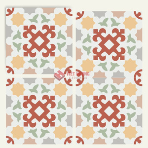 Azulejo de Cemento Moderno de 190x190 mm para Decoración de Paredes Exteriores - Product Image 3