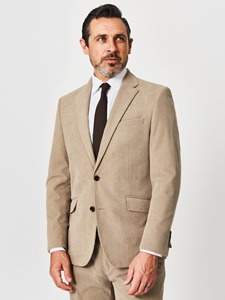 Costume Homme Haut de Gamme en Velours Côtelé, Ensemble 2 Pièces Formel Décontracté pour Homme, Blazer et Pantalon, Vêtements Sur Mesure, Costumes et Blazers pour Homme - Product Image 5
