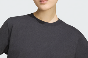 เสื้อยืดคอกลมผ้าเจอร์ซีย์คอตตอนสำหรับผู้หญิง ไซส์พลัส ระบายอากาศได้ดี เป็นมิตรกับสิ่งแวดล้อม สไตล์ลำลอง รับผลิตแบบ OEM/ODM พร้อมสกรีนโลโก้ตามสั่ง - Product Image 6