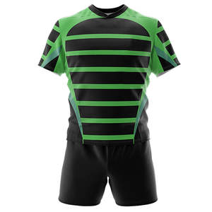 Maillot de rugby et de football américain de haute qualité, personnalisable par sublimation, respirant, en polyester, pour équipes sportives, vente en gros - Product Image 2