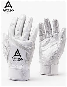 Premium Custom Baseball Batting Gloves Leather <b>Hook</b> and Loop Closure Breathable - Product Image 1