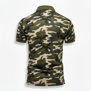 เสื้อโปโลกอล์ฟคุณภาพสูง ระบายอากาศได้ดี ซับเหงื่อได้ดี ออกแบบเองได้ พิมพ์ลายแบบซับลิเมชั่นเต็มตัว - Product Image 2