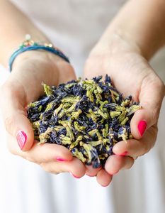 Dried Butterfly Pea Whole Flowers - Multipurpose Natural Colorant & <b>Tea</b> Blend Ingredient - Vibrant Blue Output - Product Image 1