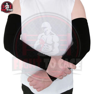 Manchon de compression noir de qualité supérieure, nouveau produit, excellent fournisseur, personnalisez votre logo imprimé - Product Image 5