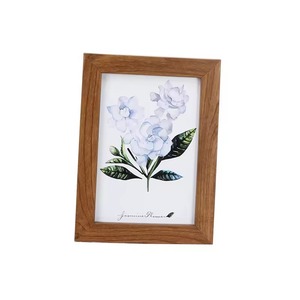 Cadre photo en bois massif artisanal Rehman Craft, écologique, rustique/moderne, avec façade en verre et support robuste en bois massif pour table. - Product Image 2