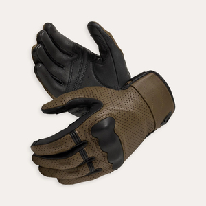 Gants de moto en cuir, gants de course à doigts entiers, respirants, imperméables, compatibles avec les écrans tactiles, antidérapants, pour les sports de plein air - Product Image 4