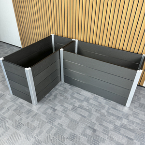 Bac à légumes modulaire surélevé de style campagnard, modèles standard, idéal pour la cour – Vente en cours - Product Image 1