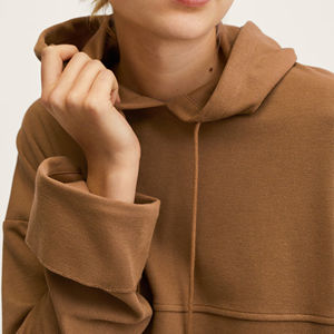 Sweat-shirt personnalisé pour femme 2026, streetwear, coton molletonné, coupe oversize, décontracté, hiver, OEM ODM, marque privée, plusieurs couleurs - Product Image 3