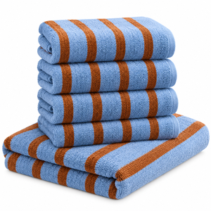Einfarbiges Terry Premium Baumwoll-Badetuch Anpassbare Farbe Hautfreundlich Luxuriöse Hotelqualität Riwa Enterprises - Product Image 4