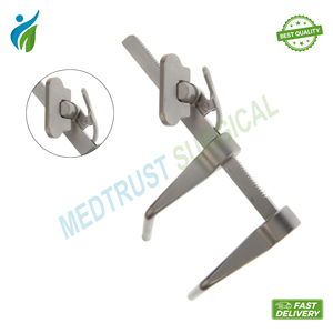 Distractor Vertebral Caspar con Brazos Angulados de Acero Inoxidable, Herramienta de Cirugía Espinal, Instrumento de Distacción Ósea para Vértebras Izquierda y Derecha - Product Image 5