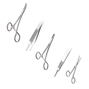Kit de suture, instrument médical, petit ensemble orthopédique, instruments de suture manuels en acier inoxydable, logo personnalisé, meilleure qualité - Product Image 1