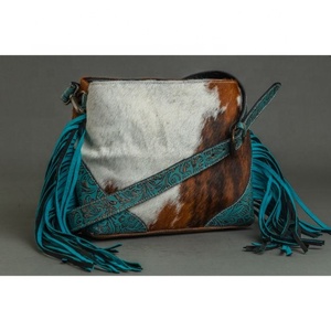 LW Women's Bohemian Cross Body <b>Bag</b> Stylish Single Strap Leather Shoulder <b>Bag</b> Tassel Chain Decoration Portable <b>Sling</b> <b>Bag</b> Girls - Product Image 1