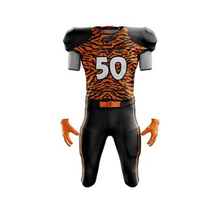 Uniforme de football américain de haute qualité, maillot et pantalon d'équipe de football personnalisés, fournisseur professionnel - Product Image 5