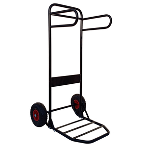 Chariot de sport pliable TSFI avec filet en nylon et matériaux métalliques, chariot à équipement pour adultes pour l'entraînement de football et l'utilisation en extérieur - Product Image 3
