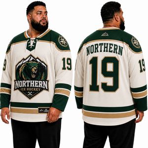 Camiseta de Hockey sobre Hielo al por Mayor, Logotipo Bordado Personalizado, Nombre del Equipo, Número, Uniforme Deportivo, Fabricante OEM, Proveedor al por Mayor, para Hombre - Product Image 2