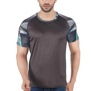 Camisetas de Gimnasio para Hombre 100% Algodón, Impresión de Logotipo Personalizado, Secado Rápido, Transpirables, Manga Corta, para Correr y Trotar - Product Image 2