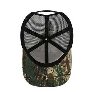 Gorra Trucker Unisex de Camuflaje, Transpirable, con Malla en la Parte Trasera, Ajustable, Informal, para Exteriores, Primavera/Verano, de Poliéster - Product Image 4
