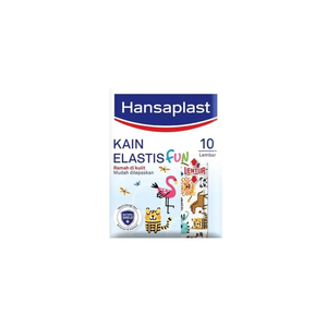 OEM ODM Hansaplast FAB Fun Animal Bandage 10's Pack Colorido Niños Elástico Tira Adhesiva 150 OPP 100 Fabricante - Product Image 1