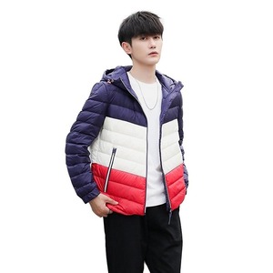 <b>LIGHTWEIGHT</b> <b>PUFFER</b> <b>JACKET</b> MEN WINTER QUILTED FRONT CUSTOMIZE LOGO COAT WARM WINDPROOF OUTERWEAR CASUAL FASHION WHOLESALE - Product Image 2