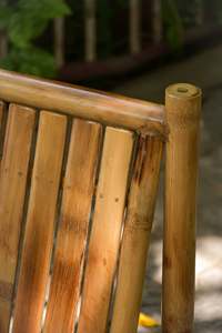 Silla de Bambú Hecha a Mano, Silla Baja de Bambú Natural, Silla de Relajación para Exteriores, Muebles Ecológicos para Jardín y Patio - Product Image 6