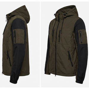 Veste coupe-vent légère en tissu respirant, conçue pour les activités de plein air, la course à pied, les voyages, les tenues décontractées et le confort quotidien. - Product Image 1