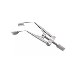 Espéculo Oftálmico Liberman 1X Plateado de 10 mm, Instrumento Quirúrgico Manual Pediátrico, Hojas Delgadas y Sólidas de Acero Inoxidable - Product Image 3