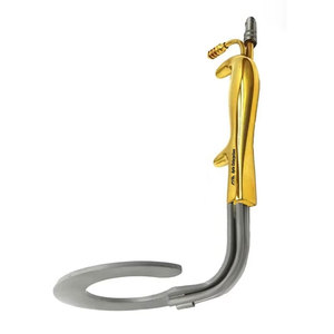 Breast Retractor With Fiber <b>Optic</b> Surgical <b>Instrument</b> Medic <b>Instrument</b> Breast Augmentation Retractor Ring Retractor C Circular - Product Image 5