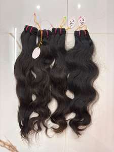 Extensiones de Cabello Humano Virgen Indio con Ondas Sueltas |   Proveedor de Extensiones de Cabello Natural Remy - Product Image 3