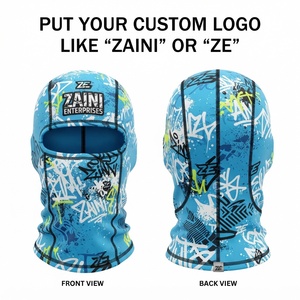 Chaqueta Balaclava Unisex para Niños ZAINI, 180 GSM, Tela Premium de Poliéster y Spandex, Impermeable, Ajustable, con Logotipo Personalizado - Product Image 1