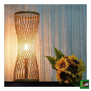 Pantalla de lámpara de ratán tejida a mano, lámpara colgante de mimbre natural para iluminación de techo en cafeterías, restaurantes y hogares, Vietnam - Product Image 6