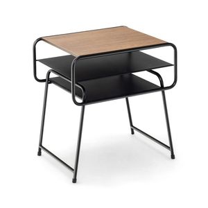 Tavolino Consolle Compatto a 3 Ripiani con Mensola Portaoggetti, Tavolino Laterale o d'Appoggio - Product Image 1