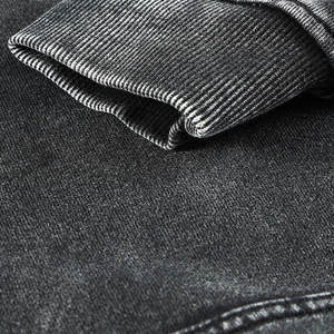 Sweat à capuche unisexe personnalisé, 100% coton épais, coupe oversize, délavé à l'acide et au sel, style streetwear vintage, épaules tombantes, vierge - Product Image 4