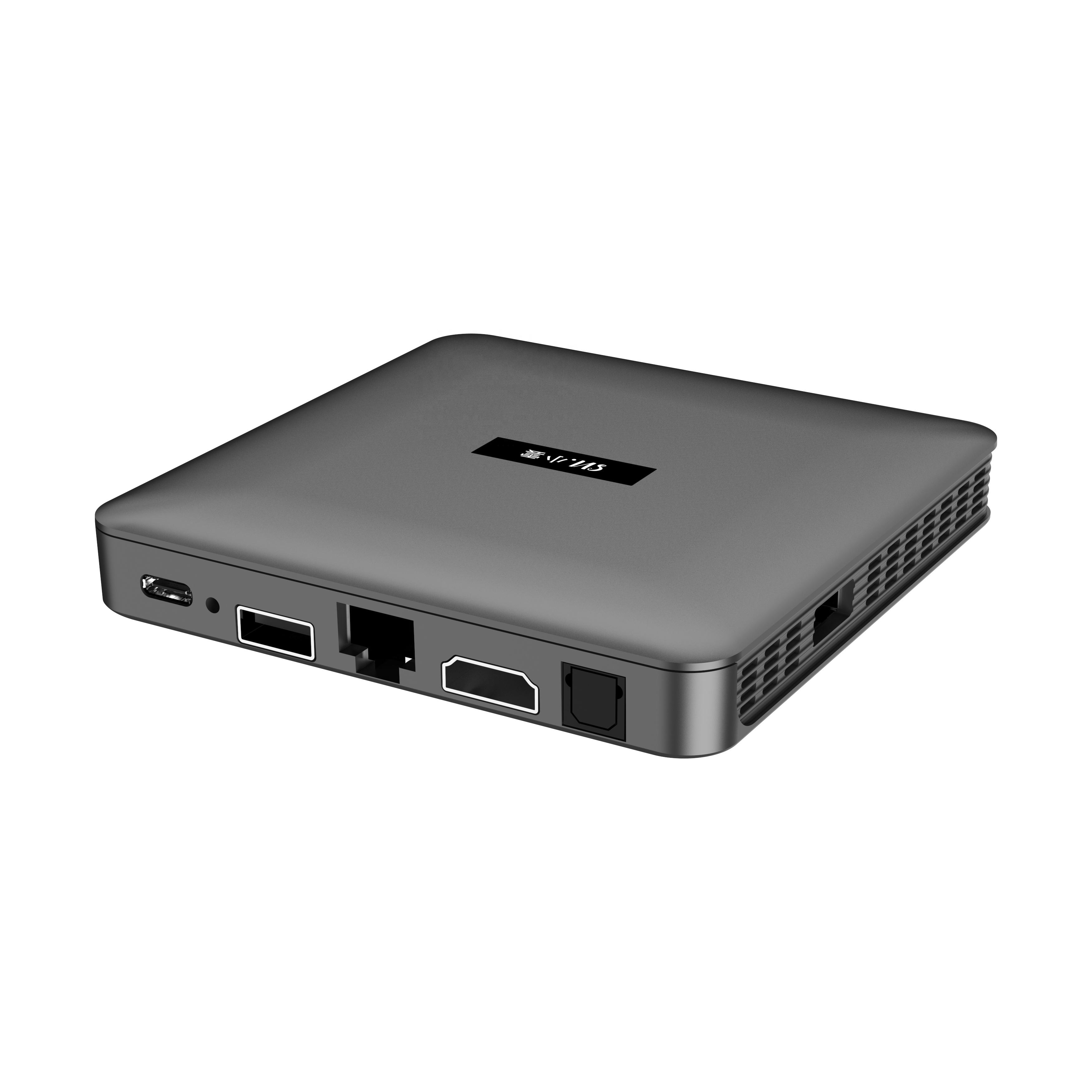 Authentic SVICloud 10P+ Android 12 TV Box with 4+64GB Quad Core