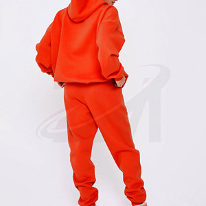 Ropa Deportiva Cómoda, Proveedor OEM ODM, Conjunto Deportivo Informal para Mujer, Sudadera Holgada y Pantalones Deportivos, Ropa Deportiva a la Moda - Product Image 2