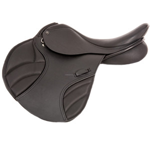 Silla de Montar Inglesa Profesional para Salto Ecuestre, Competición, Entrenamiento, Silla de Salto Premium - Product Image 1