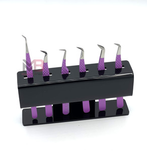 Nuevo Modelo Exclusivo de Pinzas para Extensión de Pestañas con Visibilidad Mejorada, Empaque Personalizado para Profesionales - Product Image 2