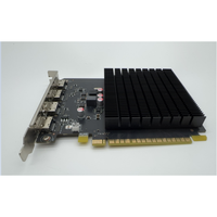 Nouvelle carte graphique de bureau GeForce GT730 MXM 902MHz 300W, OEM ODM, faible profil, quad multi-écrans, 4 Go DDR3, 64 bits, PCIe 2.0 X8, avec ventilateur