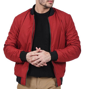 Chaqueta Bomber Deportiva Personalizada con Cierre, Manga Larga, Chaqueta Bomber de Carreras para Hombre de la Mejor Calidad a Precio Económico - Product Image 1
