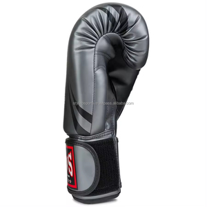 Gants de boxe en cuir personnalisés STYLIRO SPORTS - Imperméables et respirants, gants de sparring professionnels pour adultes - Product Image 5