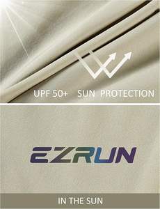 กางเกงขาสั้นคาร์โก้สำหรับผู้ชาย EZRUN แห้งเร็ว เหมาะสำหรับกอล์ฟ กิจกรรมกลางแจ้ง ทำงาน ทำกิจกรรมทางยุทธวิธี มีกระเป๋าหลายช่อง สำหรับตกปลาและเดินทาง - Product Image 4